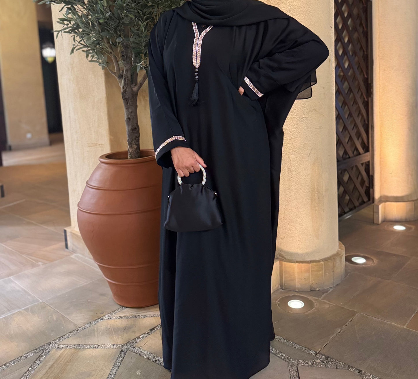 Abaya Amyra - Black edition