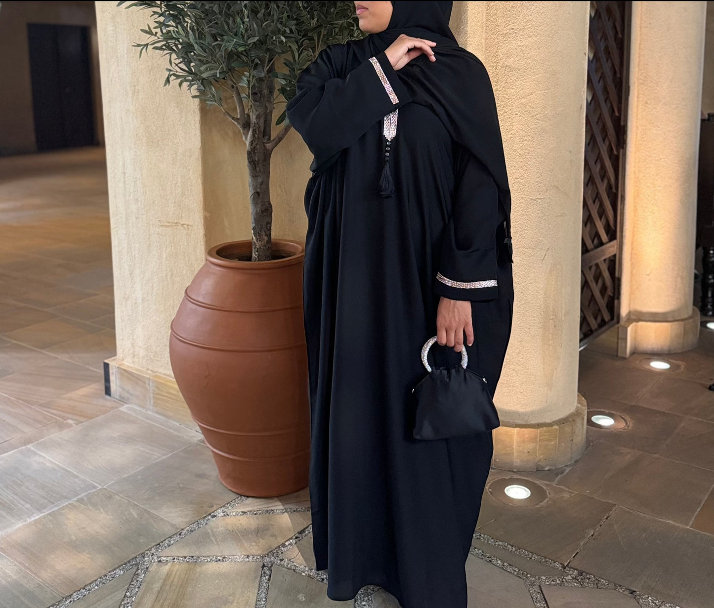 Abaya Amyra - Black edition